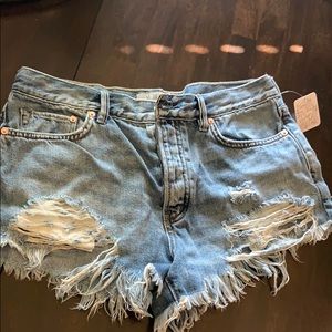 Free People cut off shorts